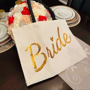 Bride Bling Tote Bag